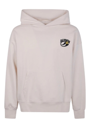 BARROW teddy-print hoodie - Neutrals