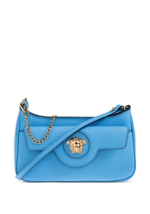 Versace mini La Medusa chain shoulder bag - Blue