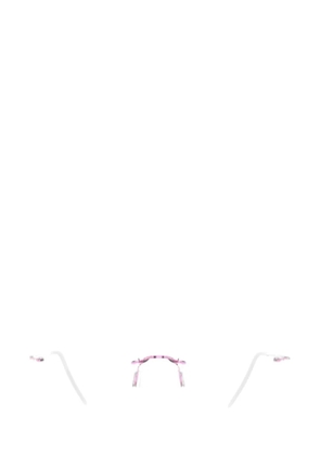 Blackfin rimless butterfly glasses - Pink