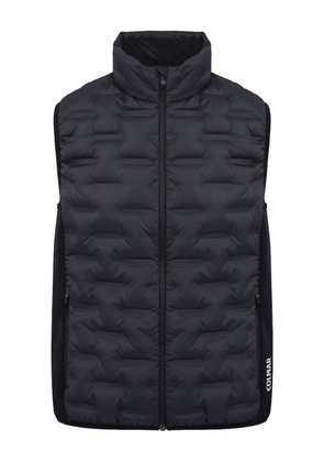 Colmar geometric-patterned zip-fastening gilet - Black