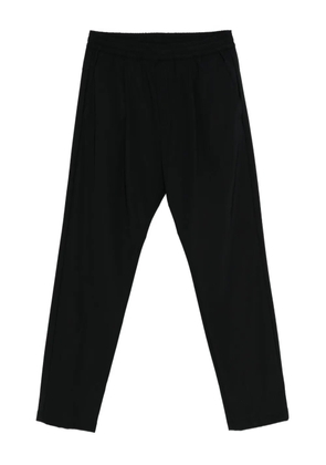 Paul & Shark pleated elastic-waist trousers - Blue