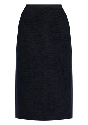 Fabiana Filippi wool midi skirt - Blue