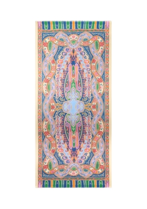 ETRO paisley-print scarf - Green