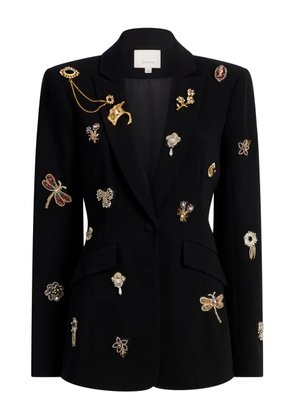 Cinq A Sept Cheyenne brooches blazer - Black