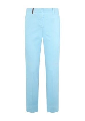 Peserico belt-loop trousers - Blue