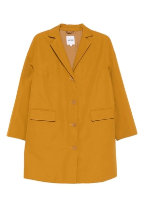 ASPESI flap-pocket buttoned coat - Yellow