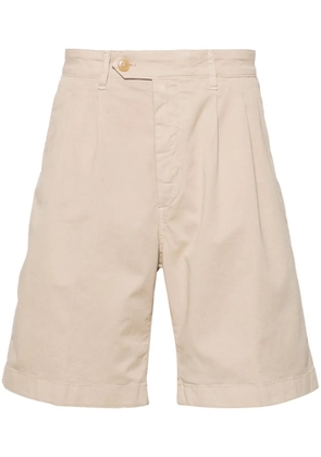 Canali mid-rise chino shorts - Neutrals