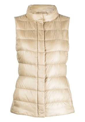 Herno Giulia padded quilted gilet - Neutrals