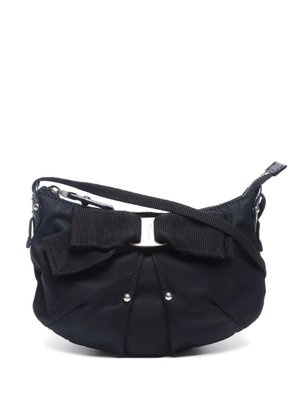 Ferragamo Pre-Owned 1990s Vara Bow shoulder bag - Black