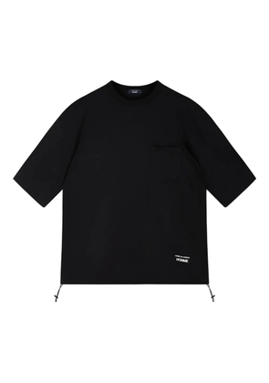 Comme des Garçons Homme drawstring-hem T-shirt - Black