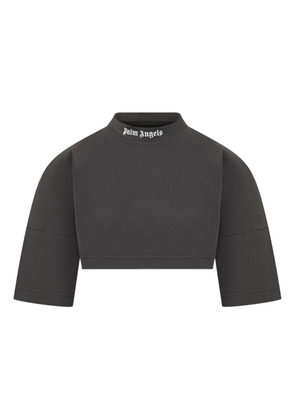 Palm Angels Curved mini T-shirt - Black
