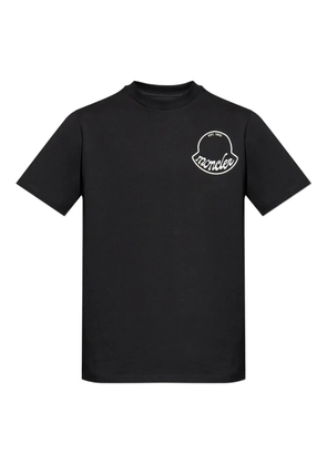 Moncler logo-print T-shirt - Black
