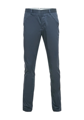Lanvin Pre-Owned Cotton Formal Trousers - Blue