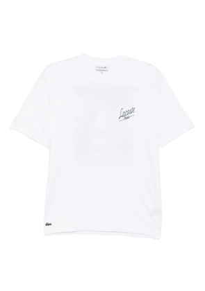 Lacoste logo-printed T-shirt - White