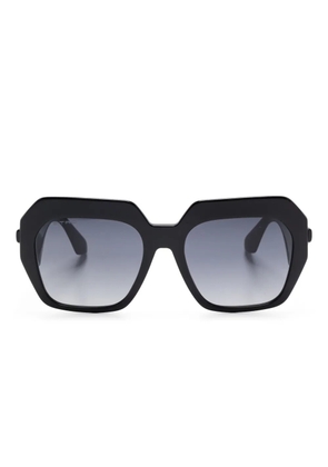 ETRO geometric-frame sunglasses - Black