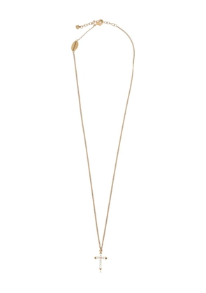 DSQUARED2 enamel-cross necklace - Gold