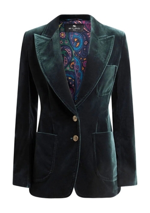 ETRO single-breasted blazer - Green