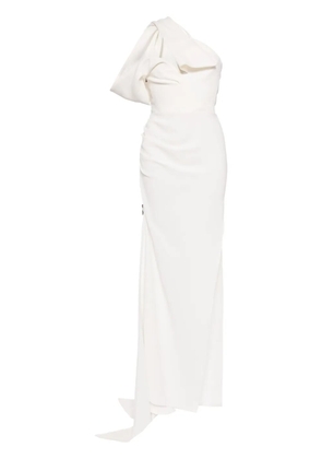 Maticevski one-shoulder maxi dress - White