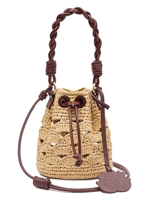 Isla crochet mini bag - Neutrals