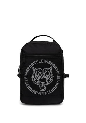 Plein Sport logo-print backpack - Black