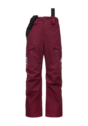 Kappa suspenders zip ski pants - Red