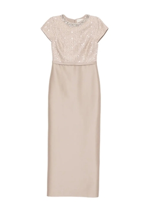 Sachin & Babi Isla gown - Neutrals