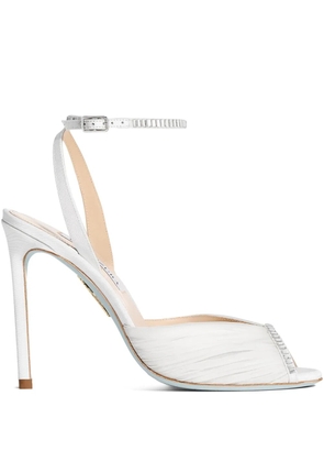 Aquazzura 105 Be Mine sandals - White