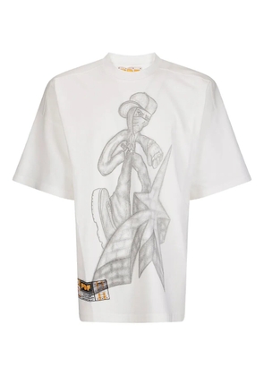 PDF graphic-print T-shirt - White