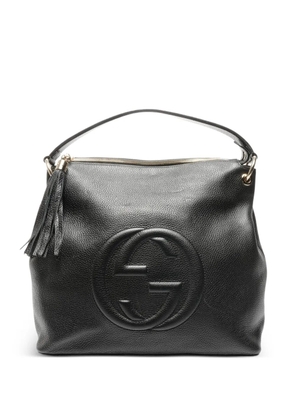 Gucci Pre-Owned 2016-2025 Soho Interlocking G shoulder bag - Black