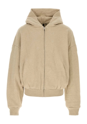 ENTIRE STUDIOS zip-up cotton hoodie - Neutrals