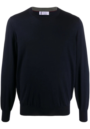 Brunello Cucinelli long-sleeve sweatshirt - Blue