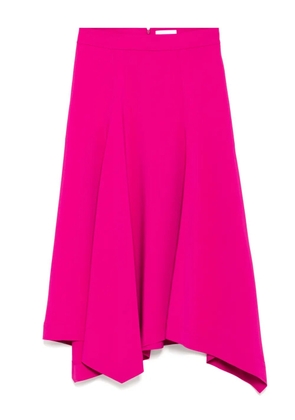 Ferragamo midi handkerchief skirt - Purple