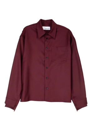 Costumein patch-pocket shirt - Red