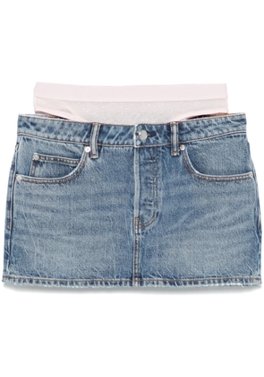 Alexander Wang Prestyle mini skirt - Blue