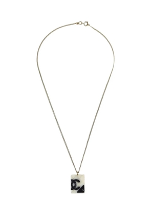 CHANEL Pre-Owned 2005 Cambon Ligne Chain Pendant necklace - Gold