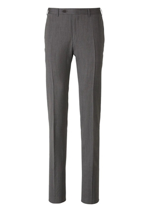 Canali striped tailored trousers - Grey