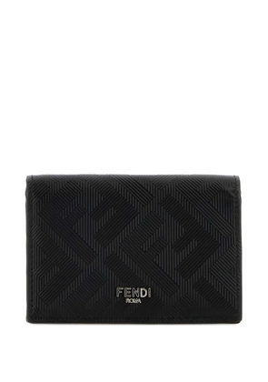 FENDI leather cardholder - Black