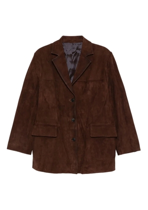 Juun.J notched-lapel blazer - Brown
