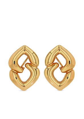 ANINE BING Abstract Heart earrings - Gold