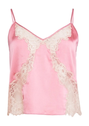 Fleur Du Mal Juliet lace top - Pink
