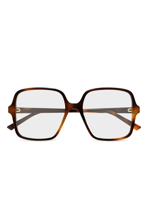 Gucci Eyewear square-frame glasses - Brown