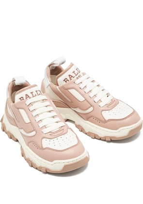 Bally Pre-Owned leather sneakers - Pink