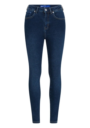 Karl Lagerfeld Jeans high-rise skinny jeans - Blue