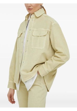 SAMSOE SAMSOE chest-pockets shirt - Neutrals