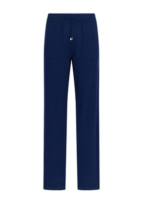 Malo drawstring-waist trousers - Blue