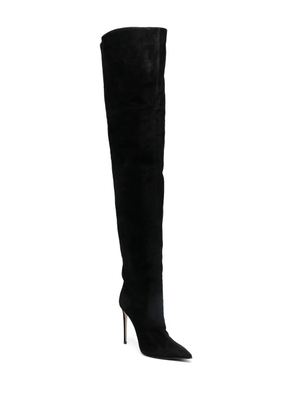 Le Silla Eva suede thigh-high boots - Black