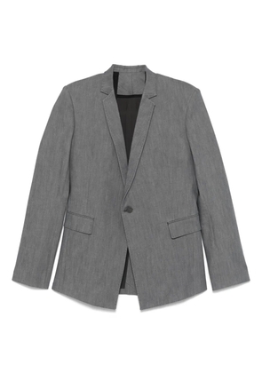 Boris Bidjan Saberi single-breasted blazer - Grey