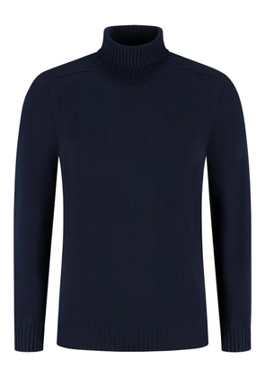 Gran Sasso roll-neck sweater - Blue