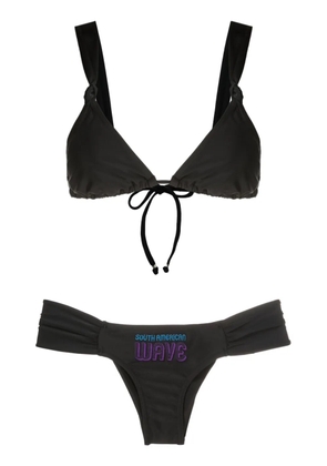 Amir Slama x New Era South American Wave bikini - Black