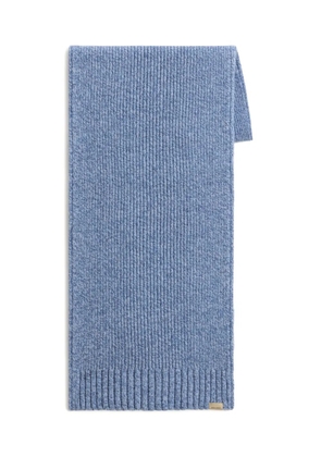 Woolrich Mouline wool scarf - Blue